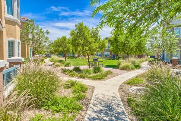 Arzano Apartments landscaping