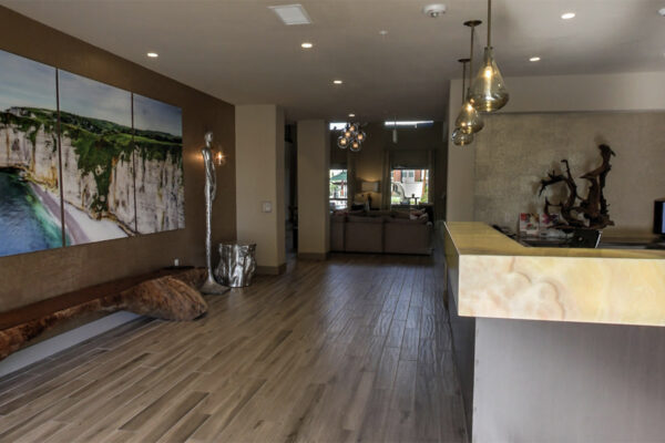 Aspire at Paseo lobby virtual tour.