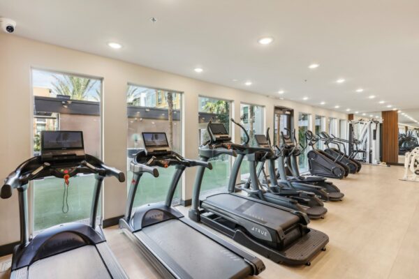 Aspire at Redwood Las Vegas Apartments Gym Cardio Equipment