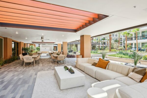 Luxury Apartments With Redwood Wood Finishes