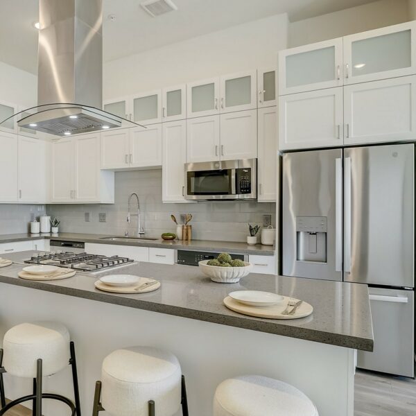 Aspire at Redwood Las Vegas Apartments Unit 429 Kitchen With EnergyStar GE Appliances