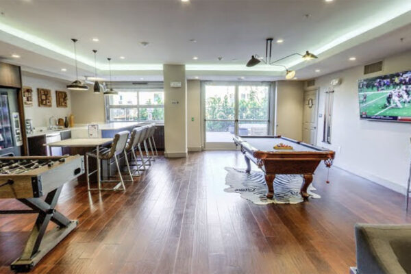 Aspire at Tropicana game room virtual tour.