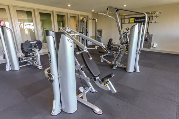 Elevate apartments fitness center virtual tour.