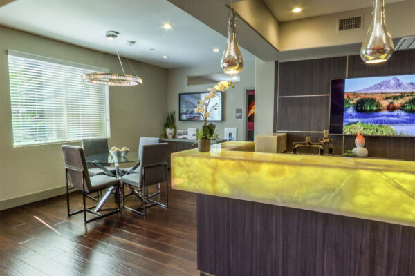 Elevate apartments lobby virtual tour.
