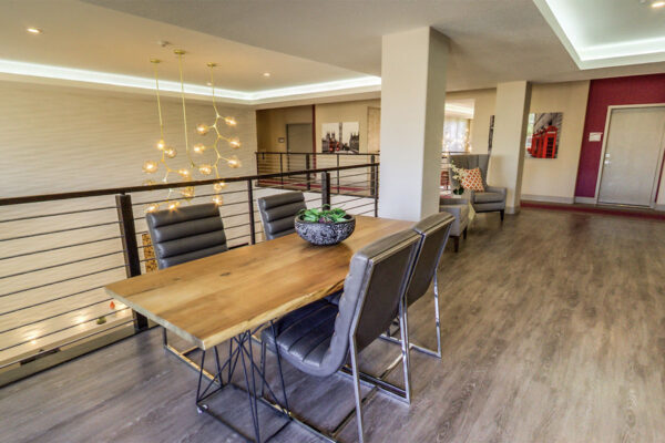 Elevate apartments lounge virtual tour.