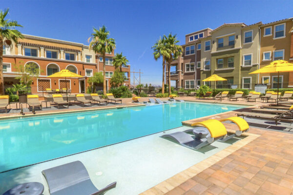 Elevate apartments pool virtual tour.