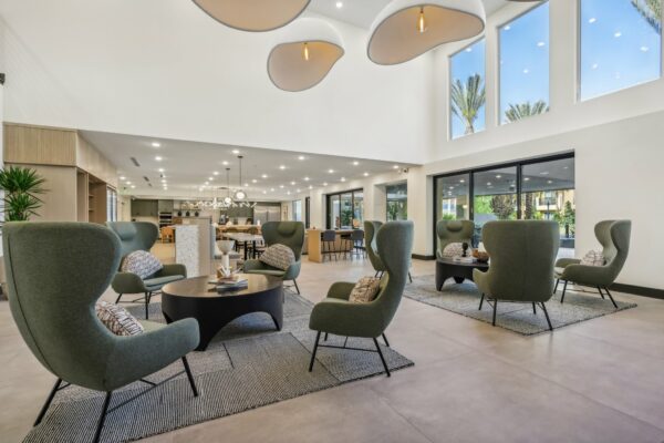 Las Vegas Apartments Aspire At Flamingo Grand Resident Lounge Seating Areas