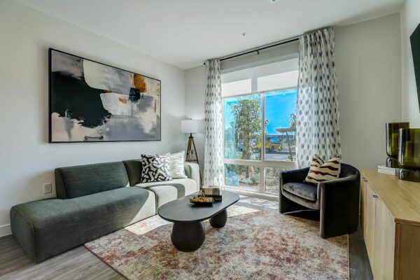 patio or balcony available at Aspire at Flamingo Grand apartments in Las Vegas