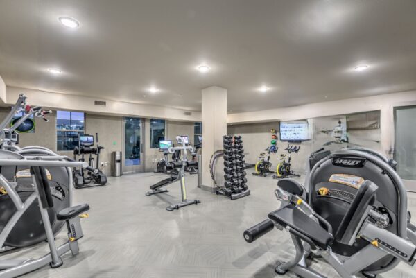 Las Vegas apartment fitness center at Radiance at Rock Springs