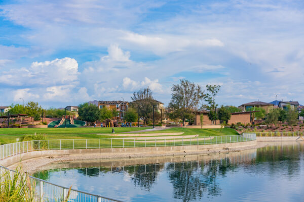Centerpointe Park landscape in Henderson Las Vegas