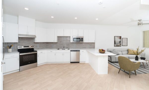 1 BD with Bal - kitchen