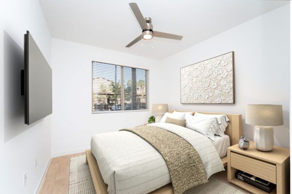 2BD 1 BA - primary bedroom