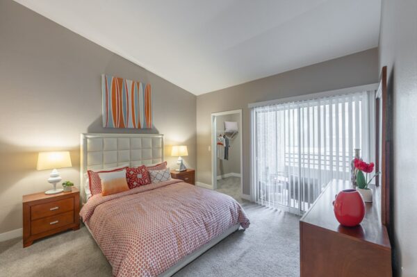 Adiamo-Model-Bedroom-With-Balcony-and-Walk-In-Closet