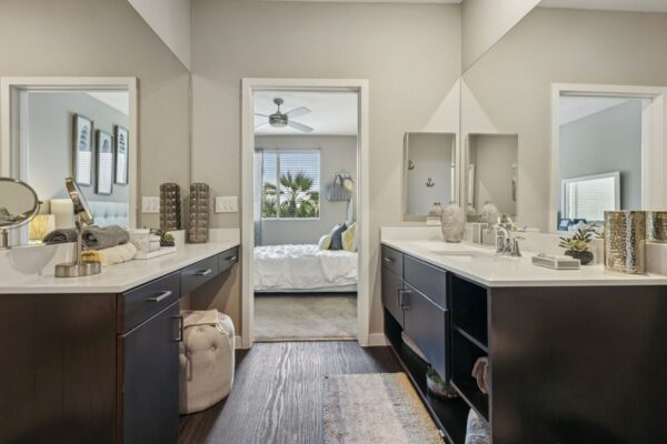 Elevate-Apartments-Model-Ensuite-With-Bedroom-View