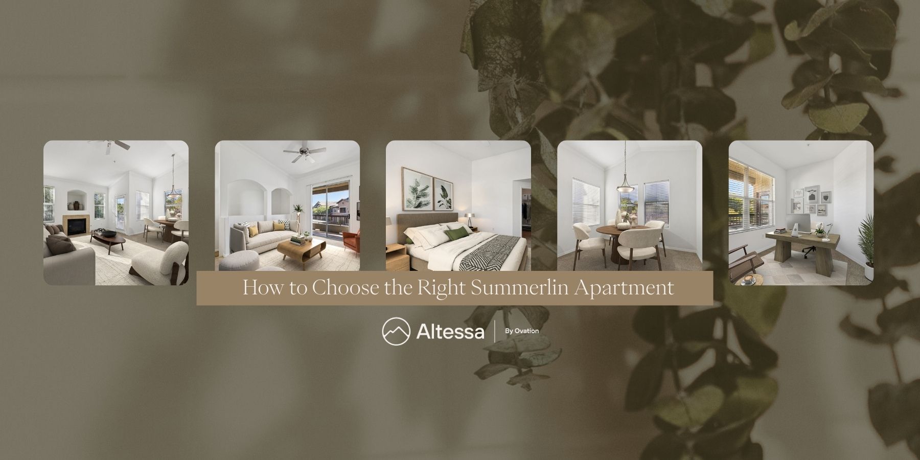 Altessa: How to Choose the Right Summerlin Apartment