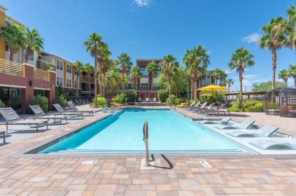 Aspire-at-Tropicana-Apartments-Las-Vegas-Pool-Area-With-Loungers